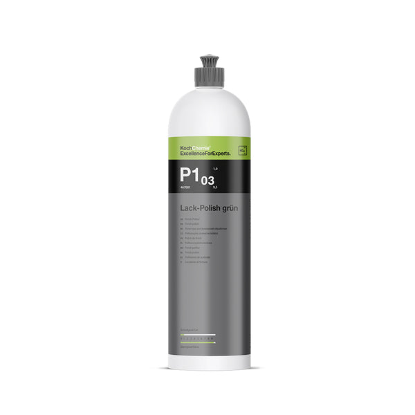 Koch Chemie Lack-Polish Grün P1.03 1 L bottle