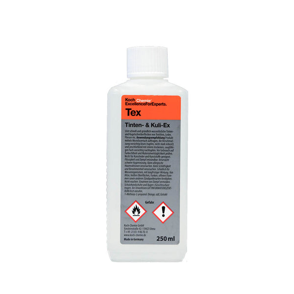 Koch Chemie Tinten & Kuli-Ex (TEX) ink and ballpoint remover 250 mL bottle