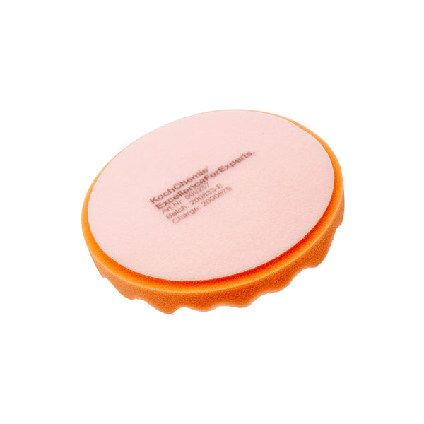 Koch Chemie Anti-Hologram Pad, orange honeycomb foam polishing pad