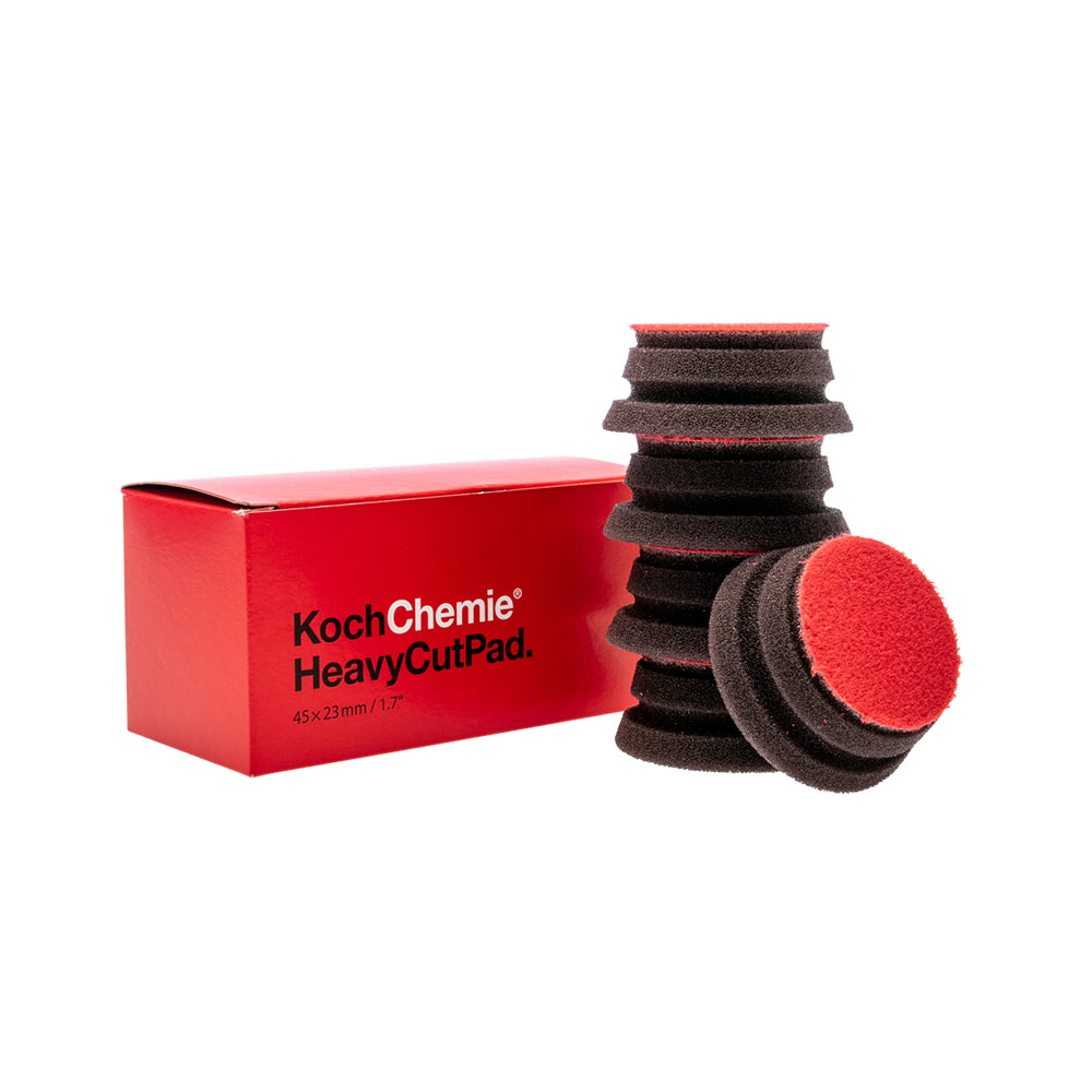 Koch Chemie - Heavy Cut Foam Mini Pad Stack with white background