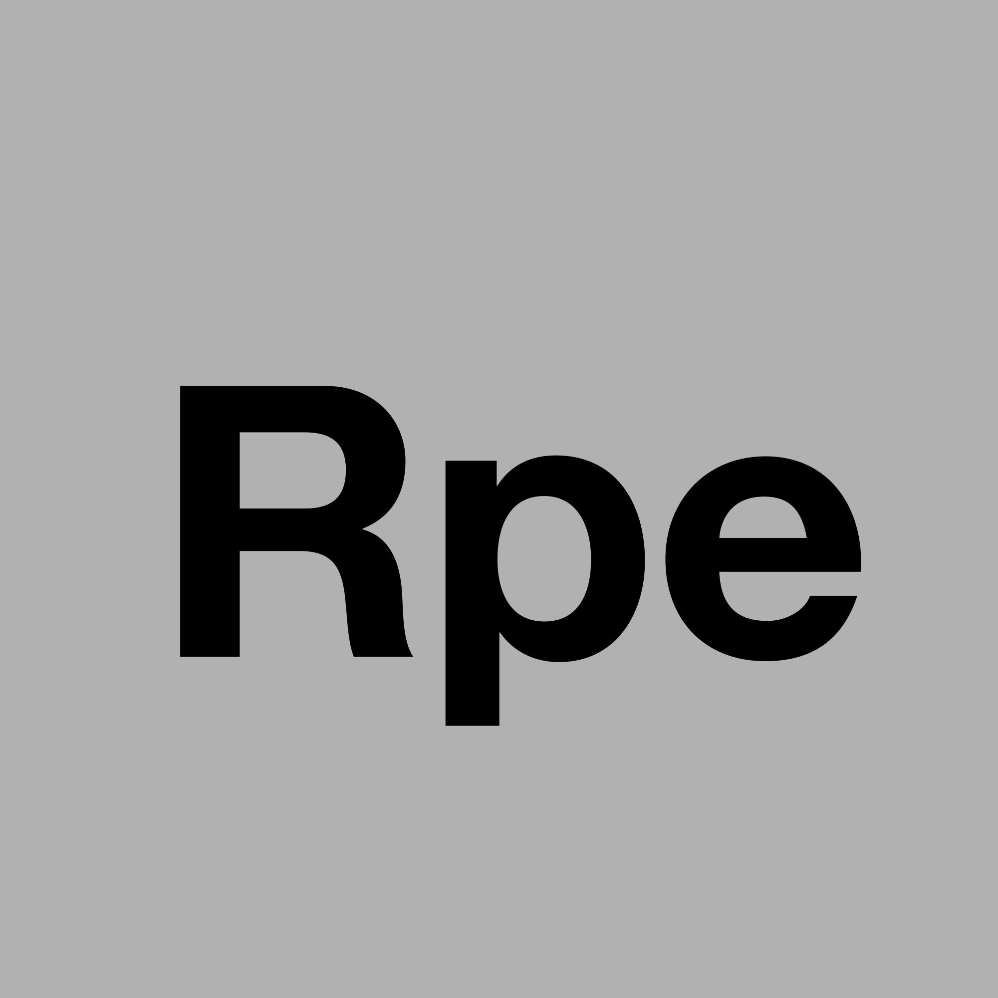 &#39;Rpe&#39; meaning Rubber and Plastice External colour coordinated to the &#39;grey&#39; colour scheme