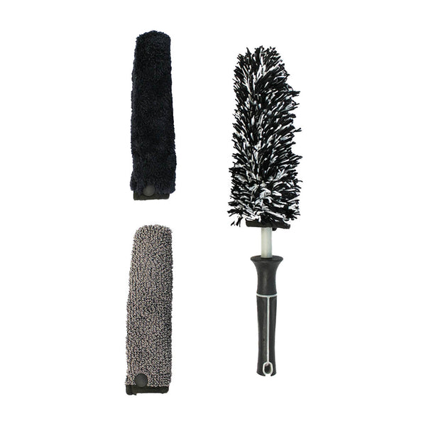 Detail Factory Mini Wheel Brush Kit, Grey