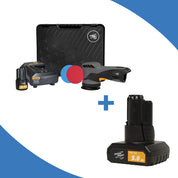 BOGO ShineMate EB212 Mini Dual Action Polisher Kit + 5.0Ah Li-ion Battery