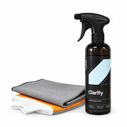 CARPRO Glass Cleaning Kit with Clarify 500 mL, GlassMitt and GlassFiber Towel