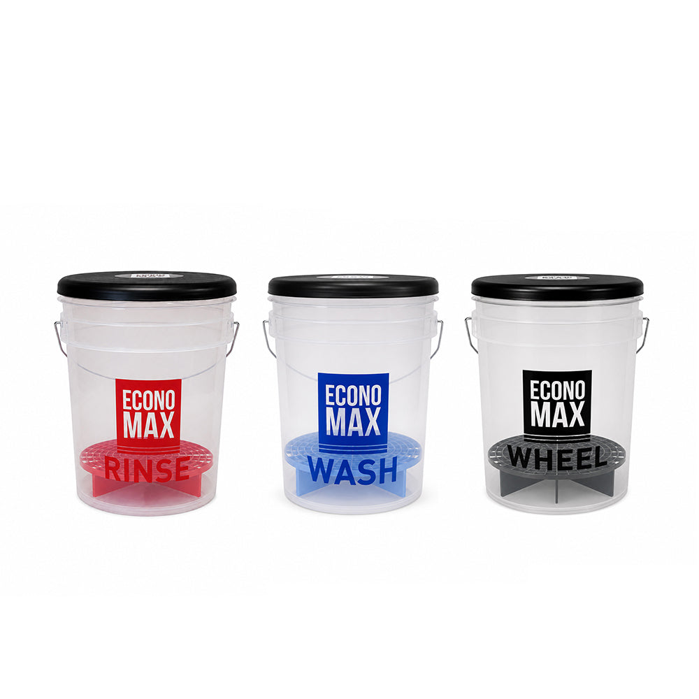 Economax Car Wash Bucket Kit