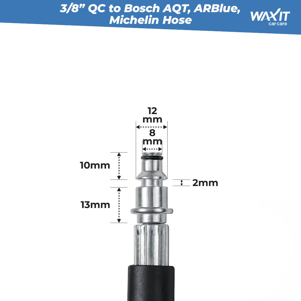 Waxit Short Gun Fitting Kit | Bosch AQT, ARBlue, Michelin