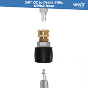 Waxit Short Gun Fitting Kit | Gerni, Stihl, Nilfisk
