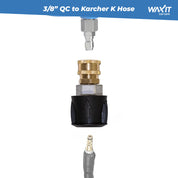 Waxit Short Gun Fitting Kit | Karcher K