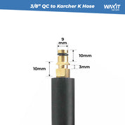 Waxit Short Gun Fitting Kit | Karcher K