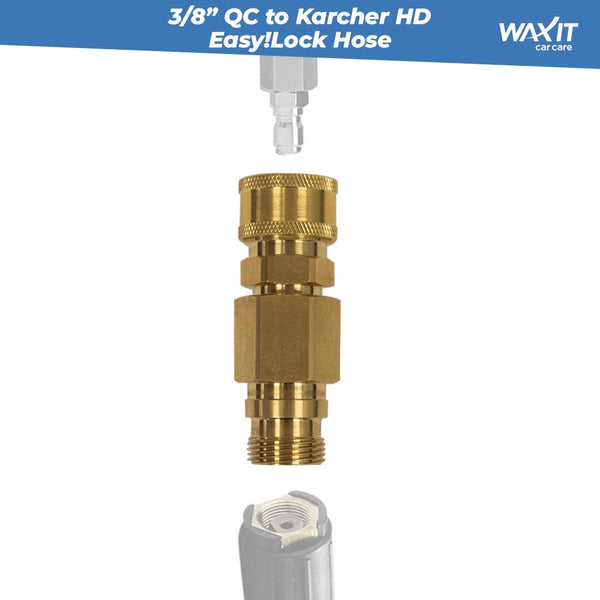 WaxIT Short Gun Fitting Kit for Karcher HD Easy!Lock hoses