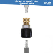 Waxit Short Gun Fitting Kit | Ryobi, Ozito, Typhoon