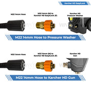 Waxit Pressure Washer Hose Fitting Kit | Karcher HD