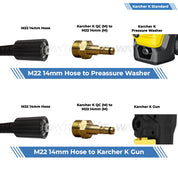 Waxit Pressure Washer Hose Fitting Kit | Karcher K Series