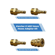 Waxit Pressure Washer Hose Fitting Kit | Karcher K Series