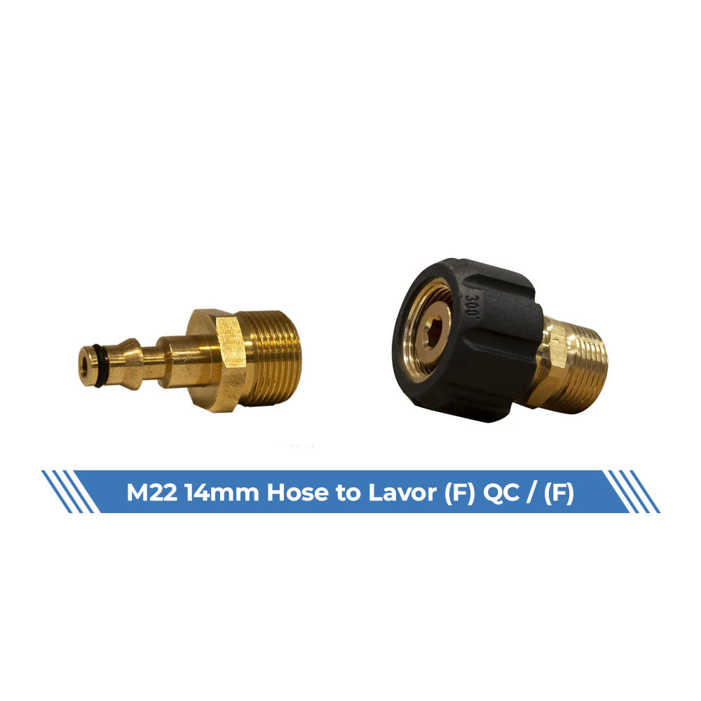 Waxit Pressure Washer Hose Fitting Kit | Lavor / Lavorwash