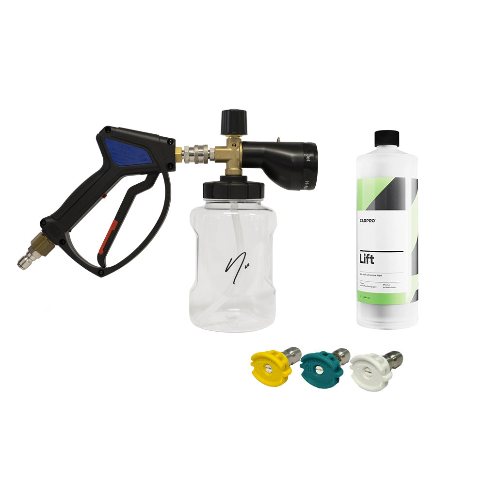 MTM SG28 short gun and Nv Snowstorm V2 foam cannon kit with CARPRO Lift