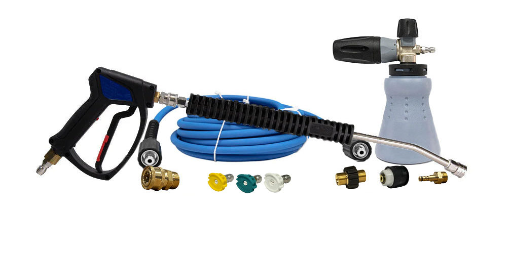 Waxit Recommended Pressure Washer Upgrade Kit for Karcher K with foam cannon