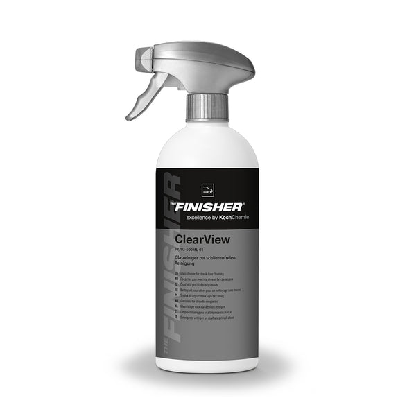 Koch Chemie The Finisher ClearView 500 mL glass cleaner spray bottle