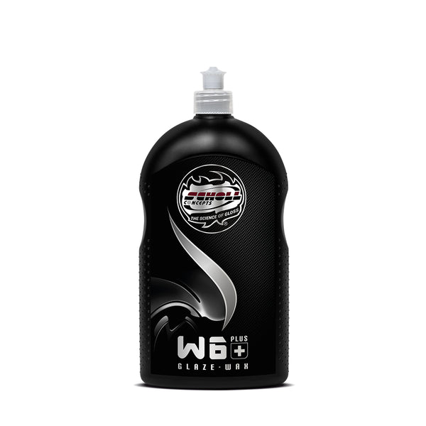 Scholl Concepts W6 Black Coatwax large bottle