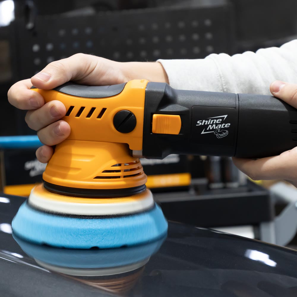 ShineMate ERO600 5 inch 9mm dual action car polisher
