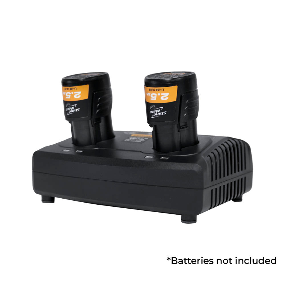 ShineMate BC122 10.8V dual battery charger