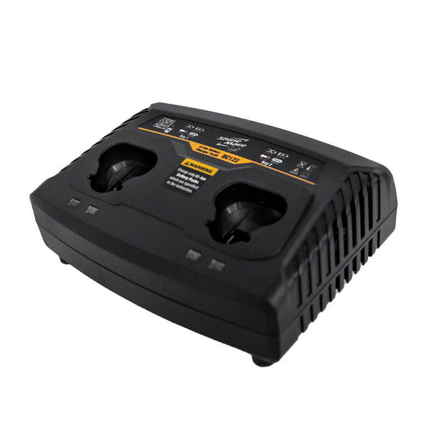 ShineMate BC122 10.8V dual battery charger, alternate view