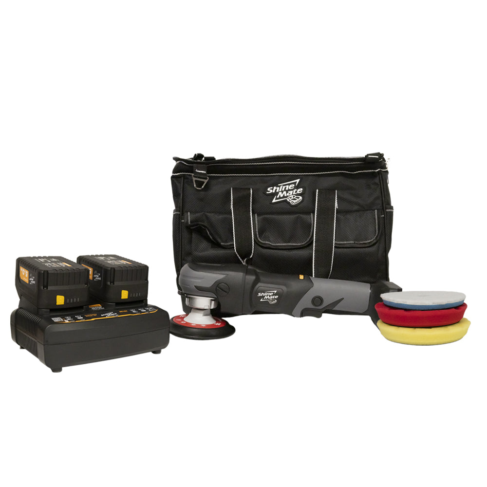 ShineMate EB251-5 | Rotary Cordless Polisher Kit