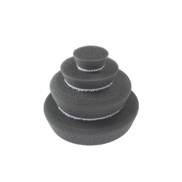 ShineMate tapered black spot finishing pads