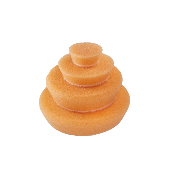 ShineMate tapered orange spot polishing pads