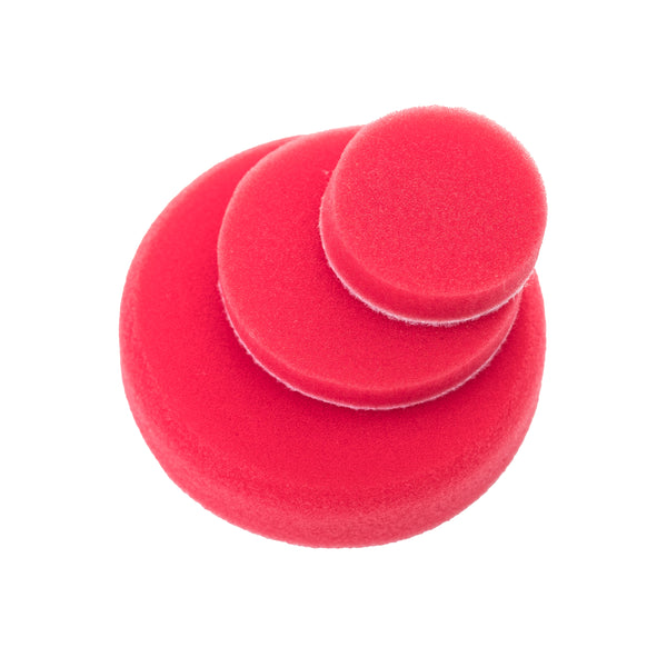 ShineMate red ultra soft finishing foam spot polishing pad