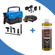 BOGO ShineMate EC405 Wet & Dry Vacuum/Blower FULL Kit + Shine Supply Carpet Cleaner 473ml