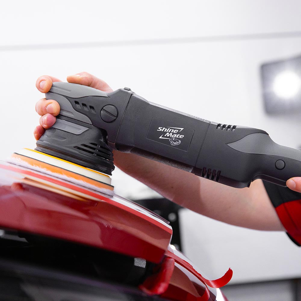 ShineMate EX620 PRO 6 inch 21mm dual action car polisher kit