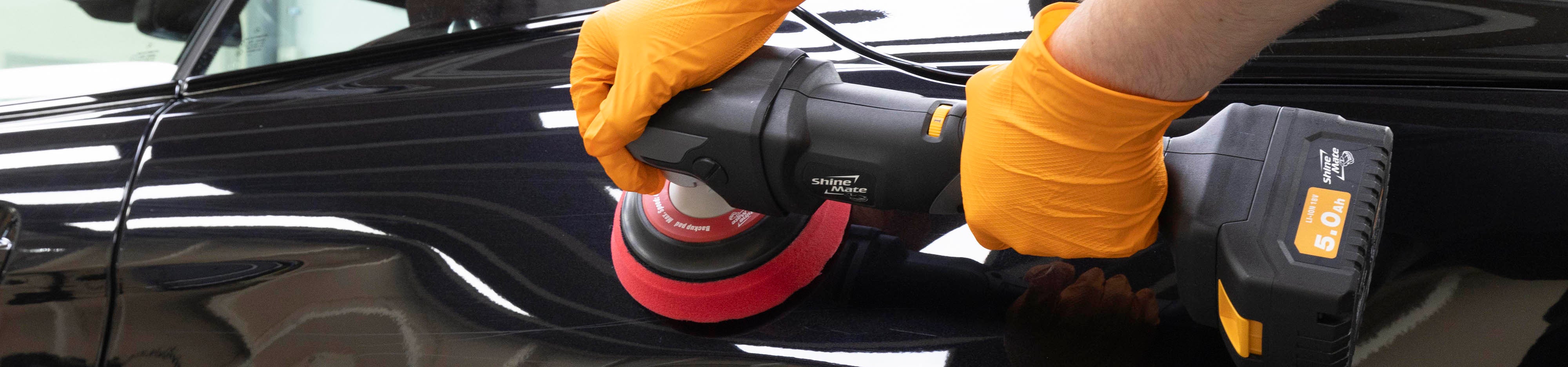ShineMate EB251-polishing side of black car