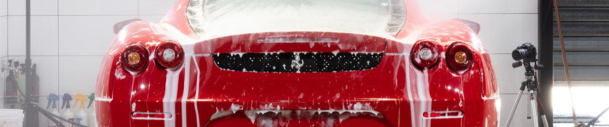 Snow Foam Wash Red Ferrari