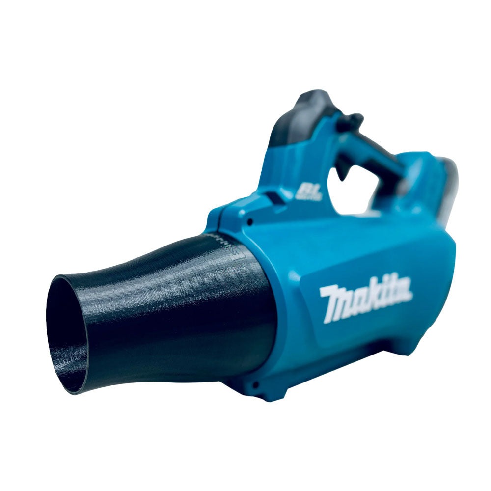 Blue Makita Leaf Blower with Stubby Nozzle Attachment Product Image