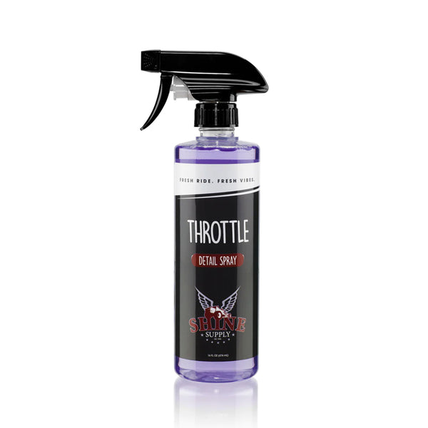 Shine Supply Throttle quick detailer 473 mL spray bottle