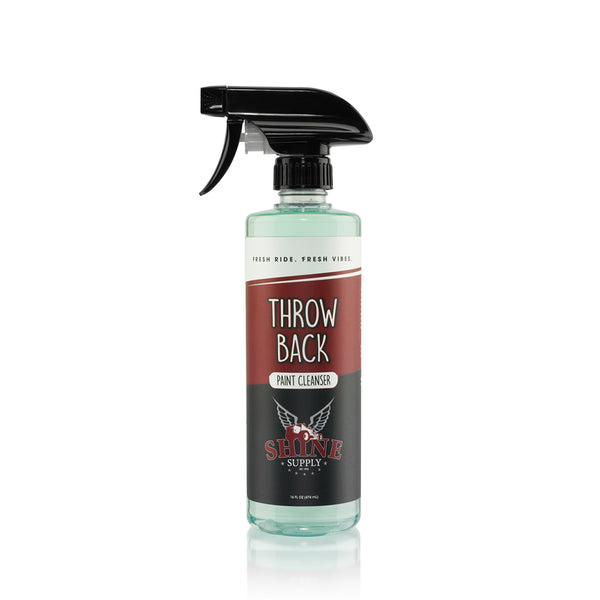 Shine Supply Throw Back 473 mL spray bottle