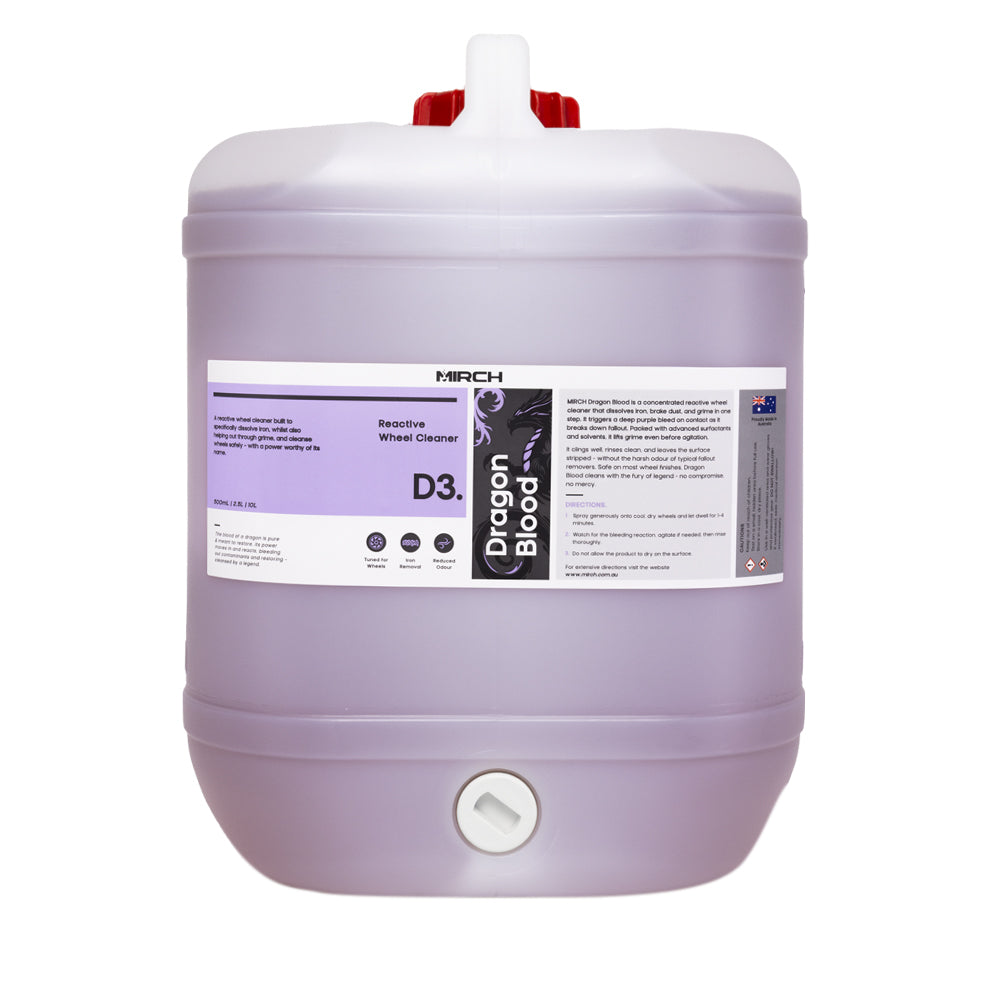 MIRCH Dragon Blood reactive wheel cleaner