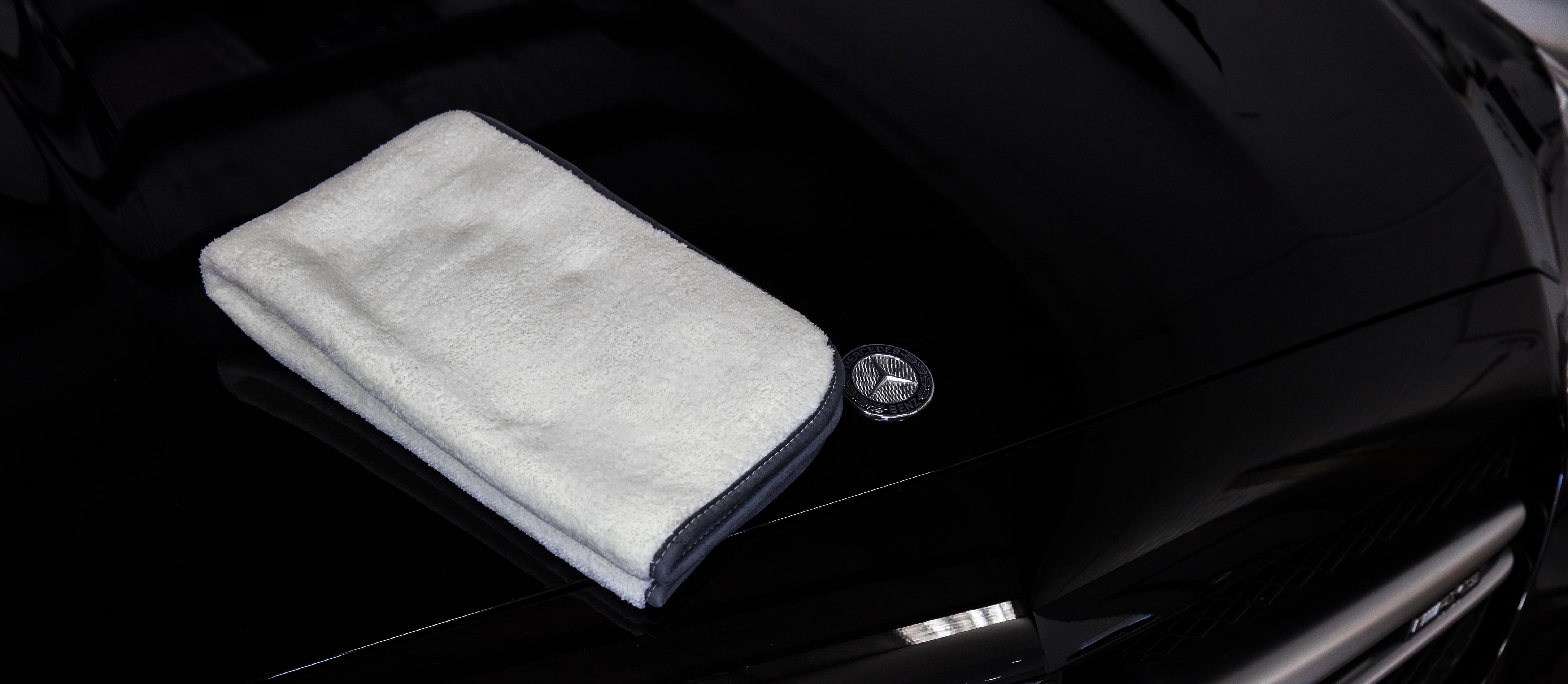 Tempest Drying Towel on a Mercedes Benz
