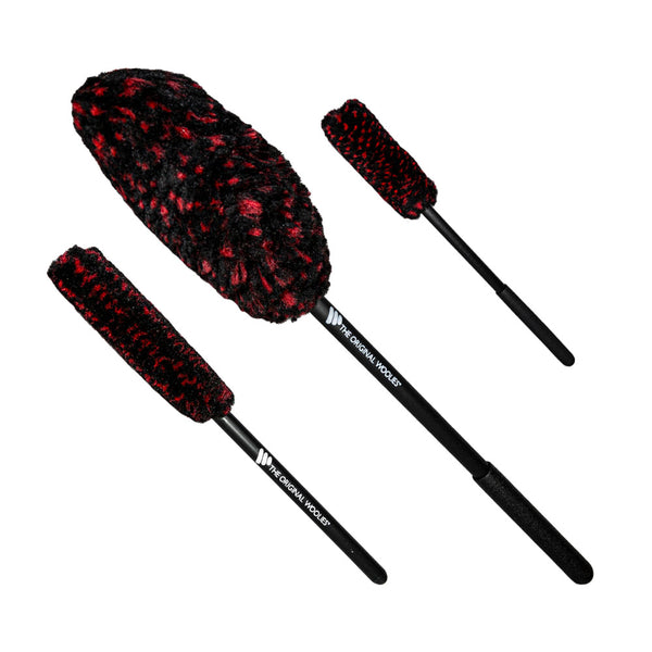 Wheel Woolies Plus 3 pack of wheel brushes in three sizes