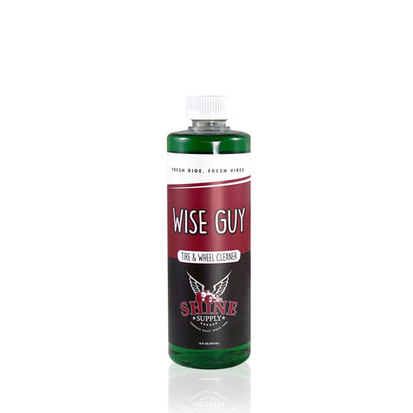 Shine Supply Wise Guy tyre cleaner 473 mL bottle