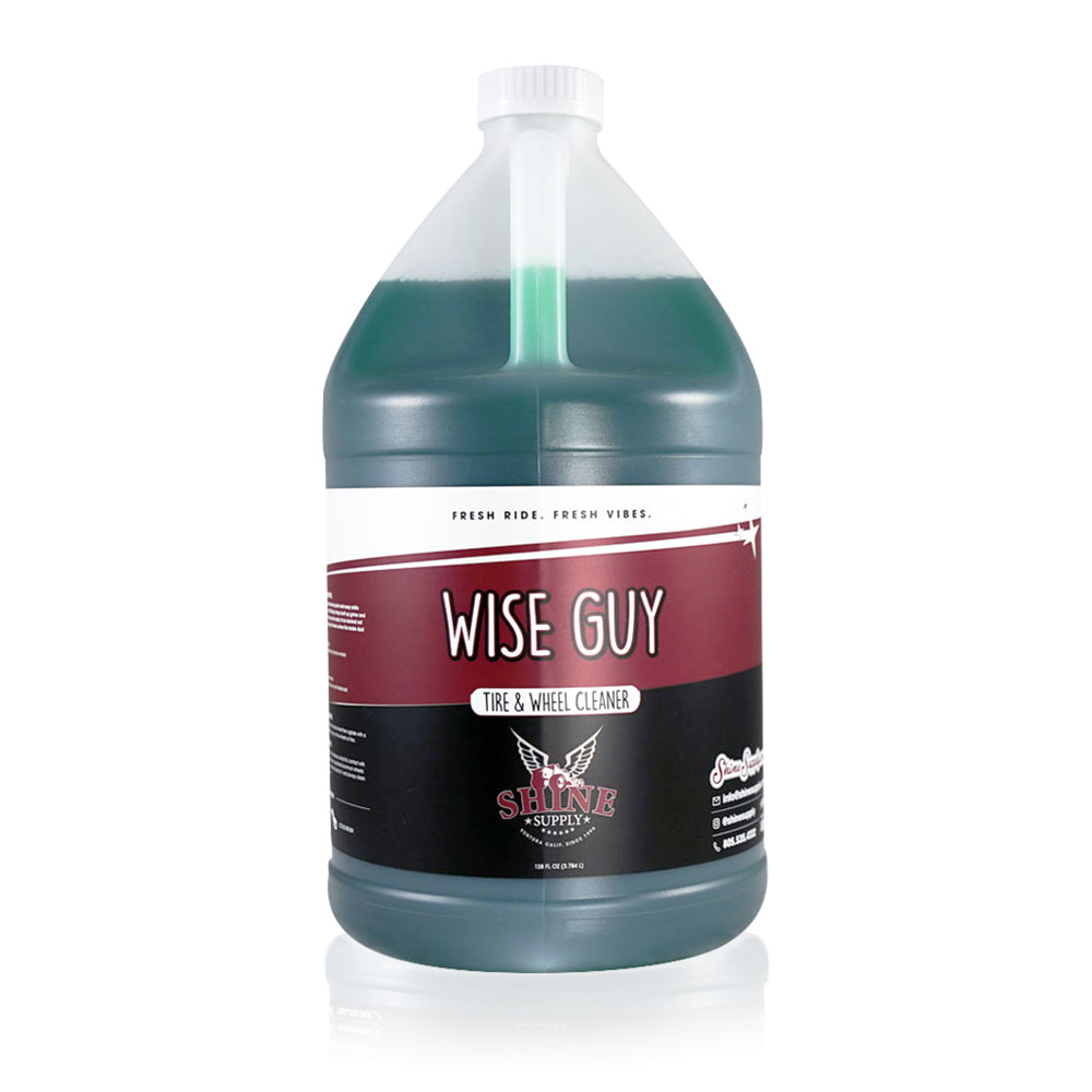 Shine Supply Wise Guy tyre cleaner 3.78 L bottle