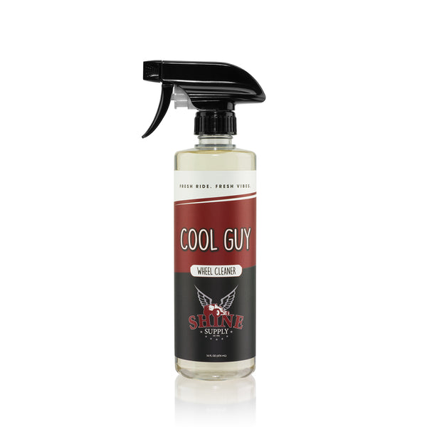 Shine Supply Cool Guy wheel cleaner 473 mL spray bottle