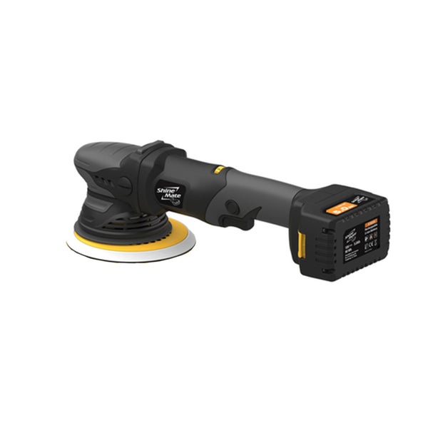 ShineMate EB351 6 inch 21mm cordless dual action car polisher