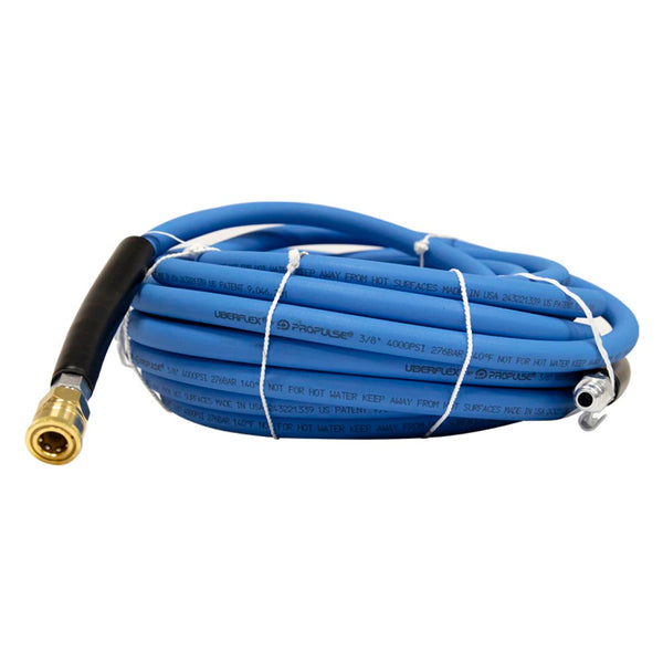 ProPulse UberFlex 3/8" pressure washer hose, blue