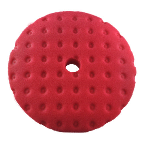 Lake Country CCS Red Ultra Fine Finessing Foam Curved Pad 6.5/7.5"