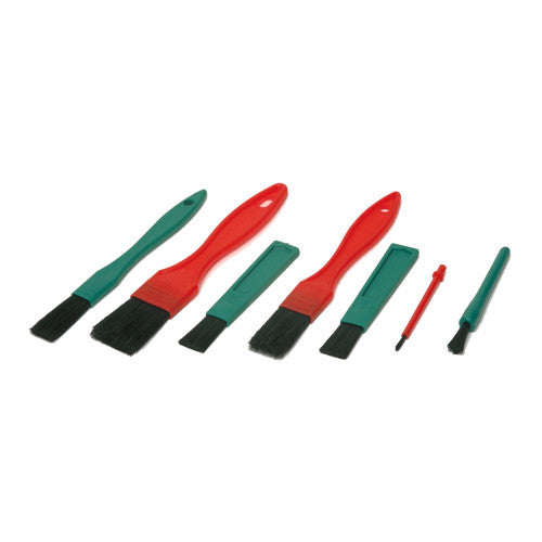 Vikan 7-piece set of soft detail brushes in different widths