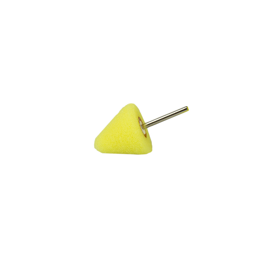 ShineMate yellow foam cone cutting pads