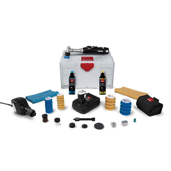 Rupes BigFoot Nano iBrid cordless mini polisher