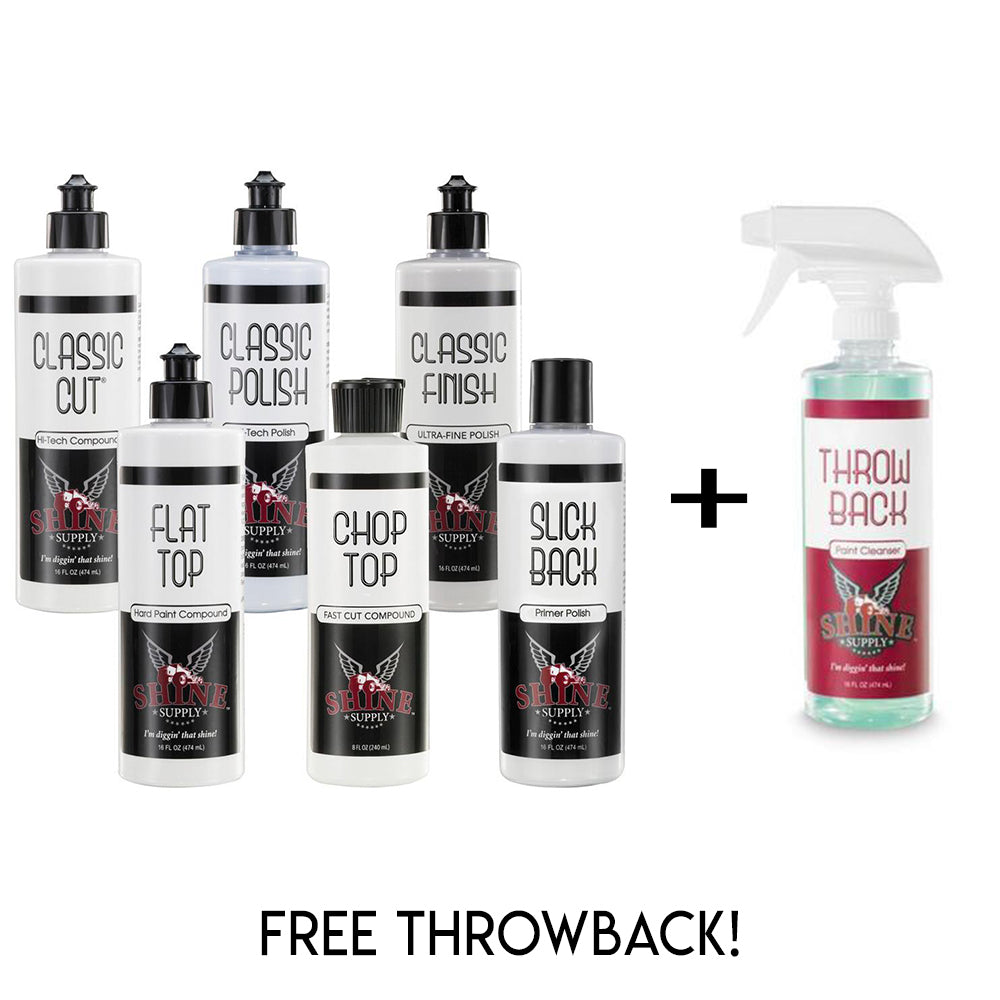 Shine Supply PRO Compound Kit